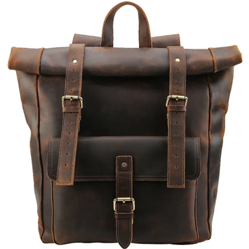 Man Backpack Handmade Leather Backpack Travel Backpack Vintage Backpack Laptop Backpack