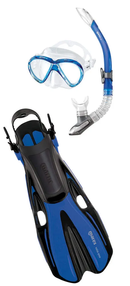 Mares Marlin Volo Mask   Snorkel   Fins Snorkelling Set