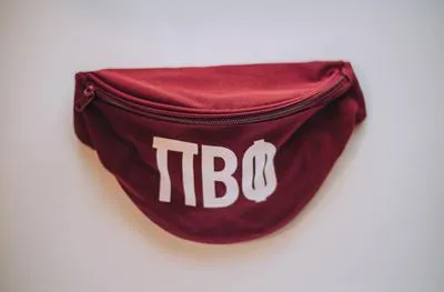 Maroon Sorority Fanny Pack