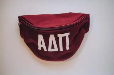 Maroon Sorority Fanny Pack