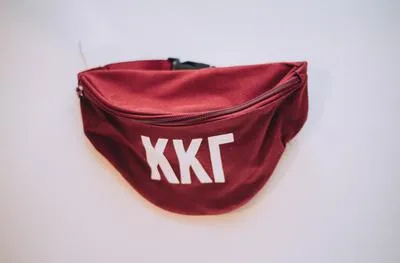 Maroon Sorority Fanny Pack