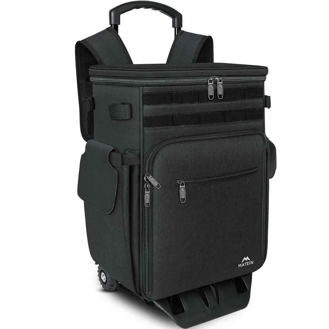 Matein Rolling Tackle Box Backpack