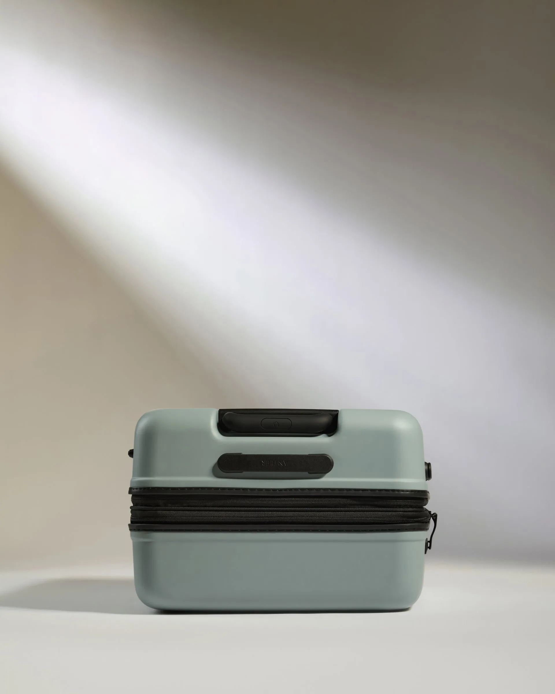 Medium Suitcase in Mist Blue - Icon Stripe