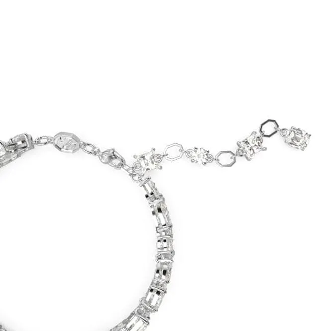 Mesmera Mixed Cuts White Rhodium Plated Bracelet 5669927