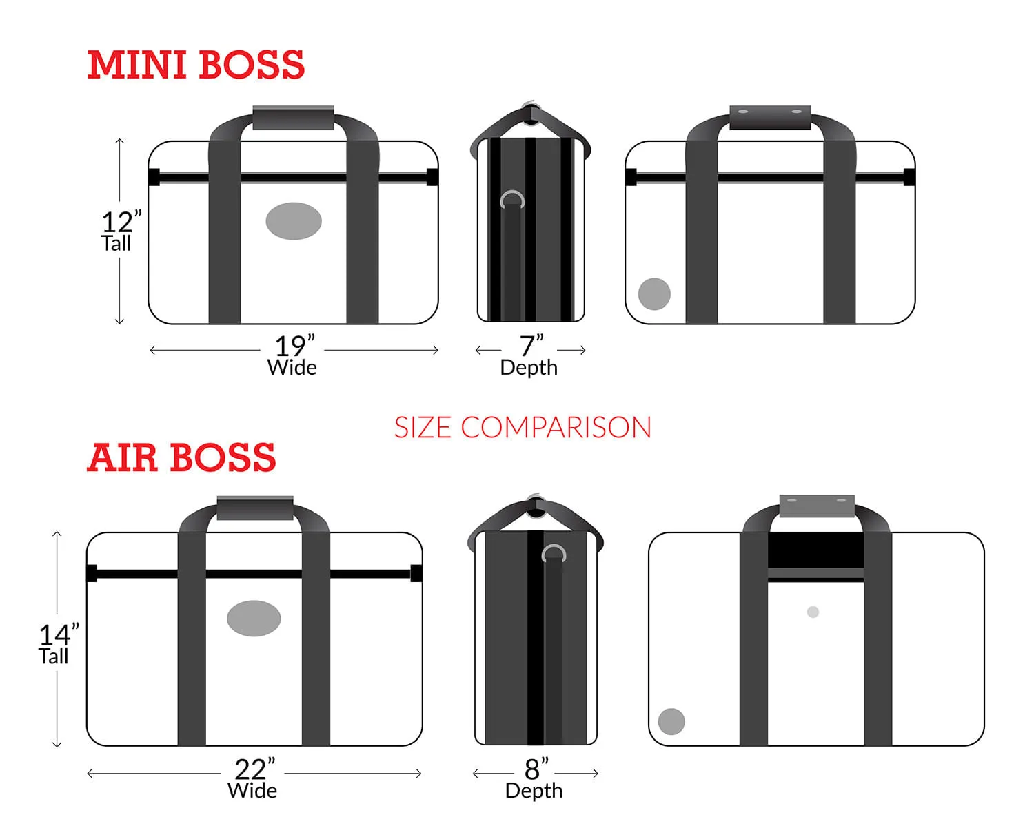 Mini Boss Laptop Travel Bag