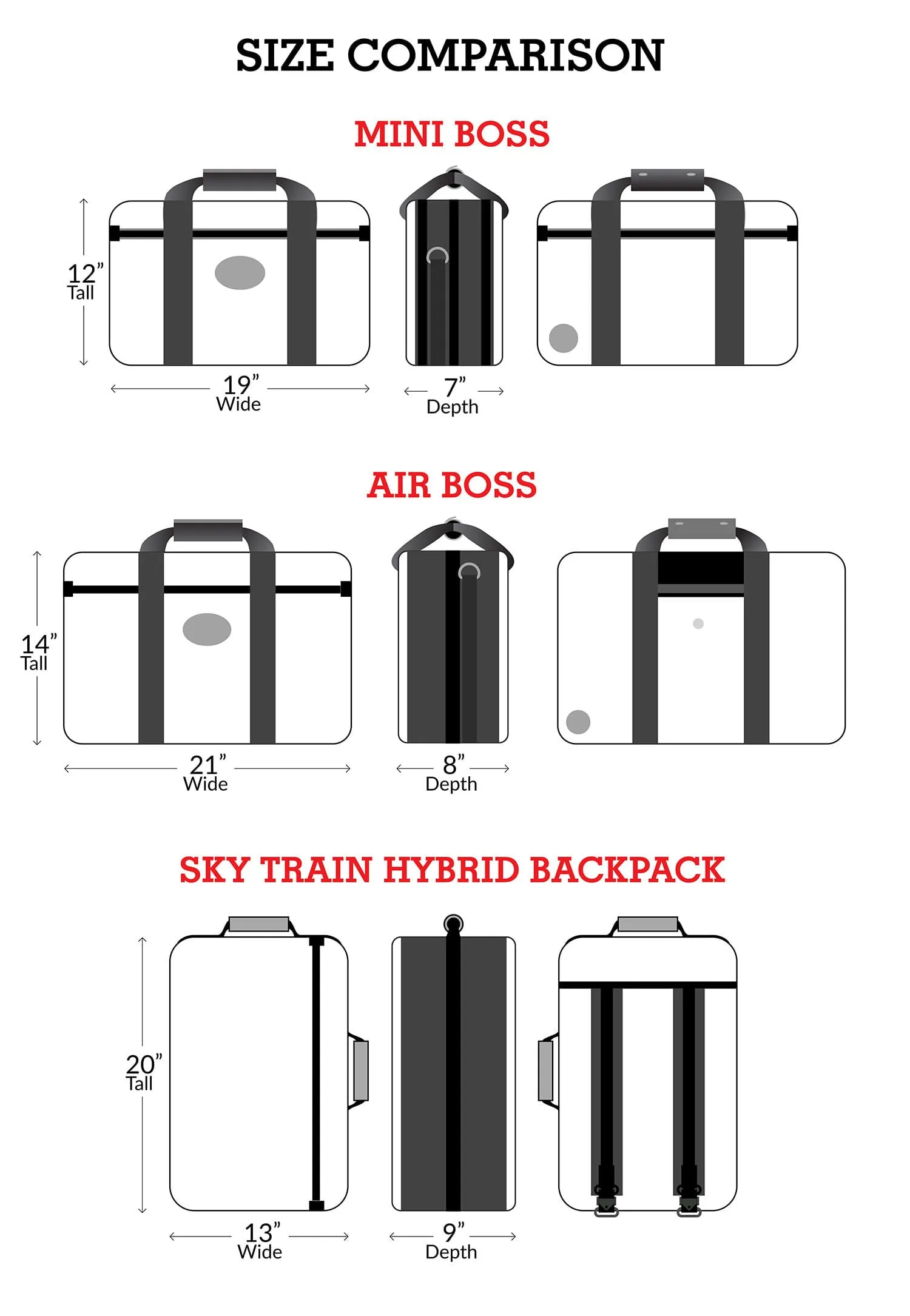 Mini Boss Laptop Travel Bag