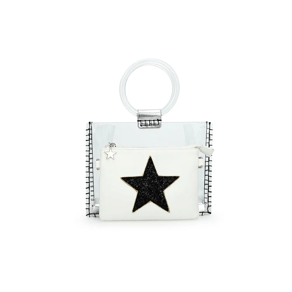 MINI MOLLY - WHITE CHECKERED
