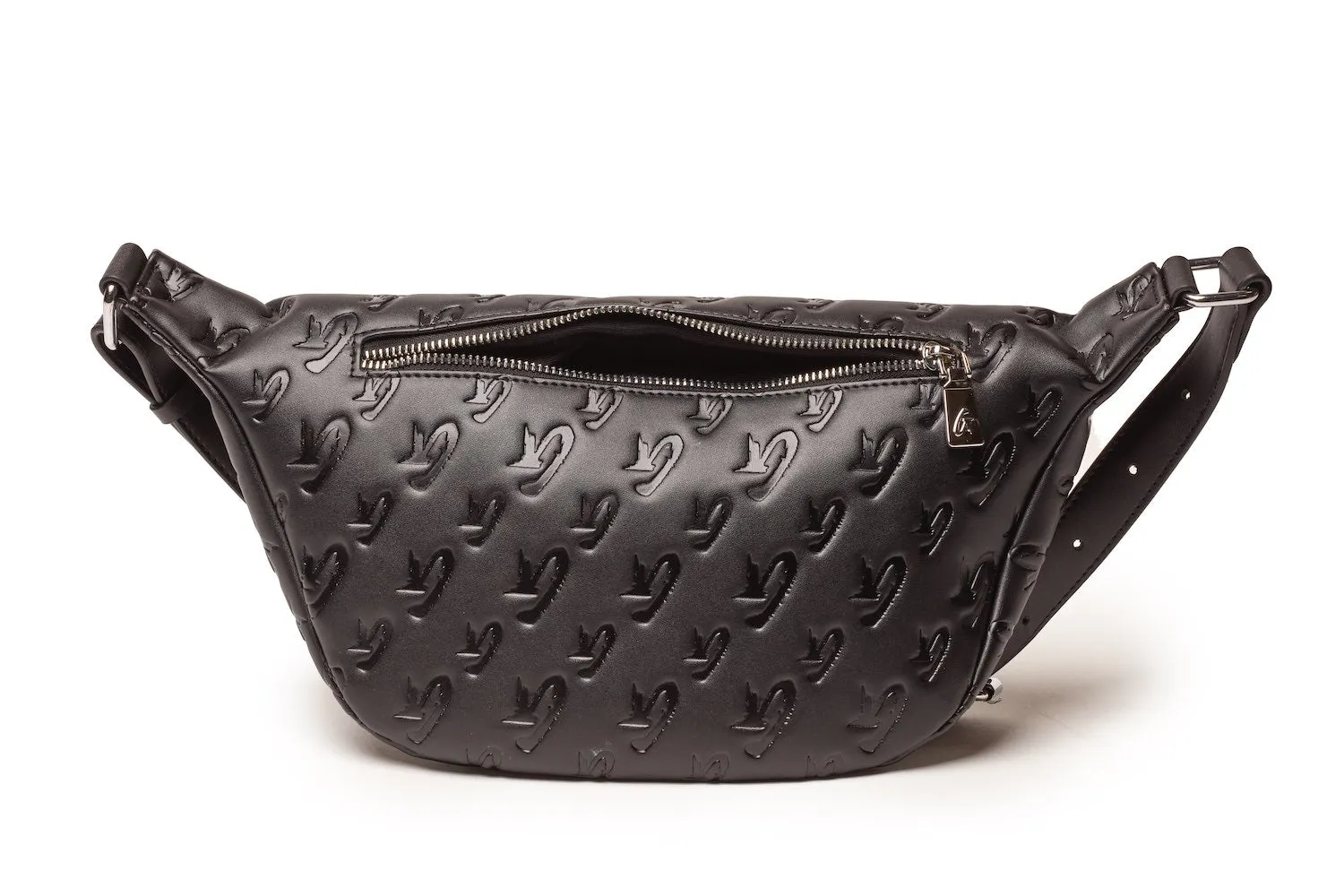 MONOGRAM FANNY PACK - BLACK