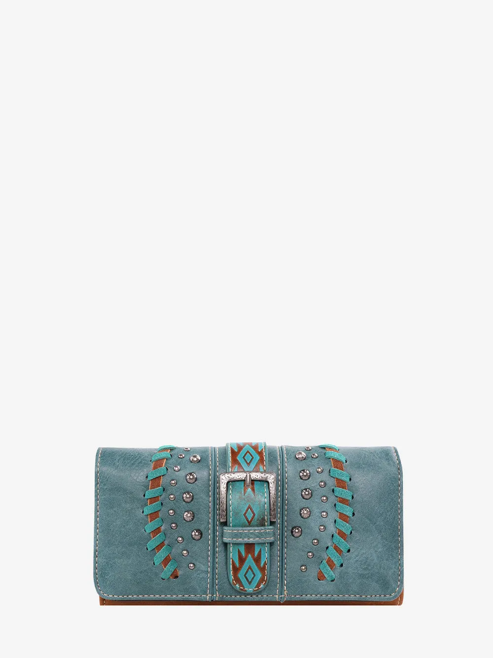 Montana West Embossed Geometric Aztec Handbag Set