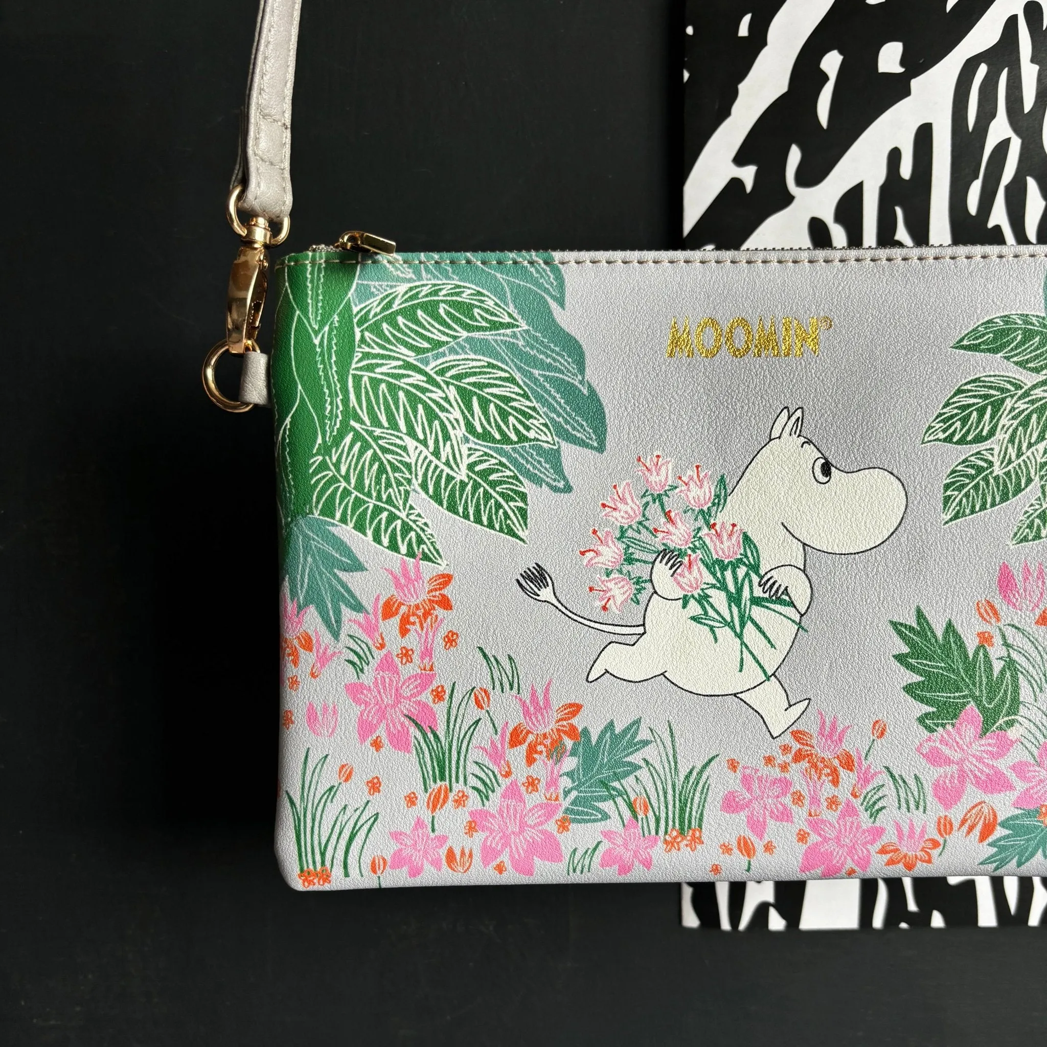 Moomin Floral Crossbody Bag