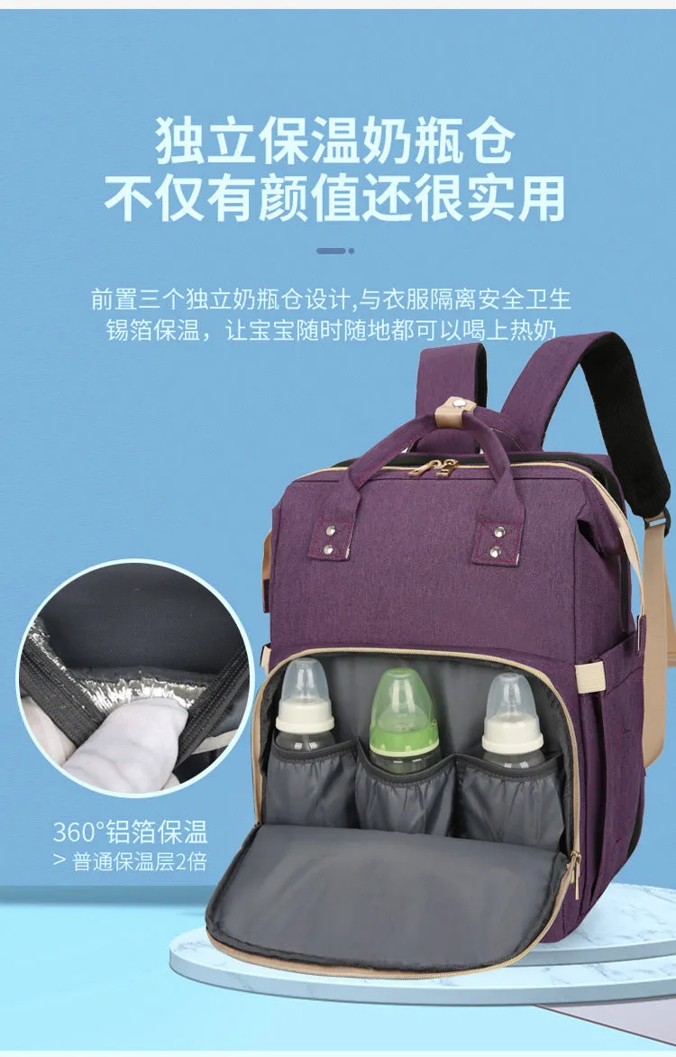 Multifunctional and large-capacity student backpack