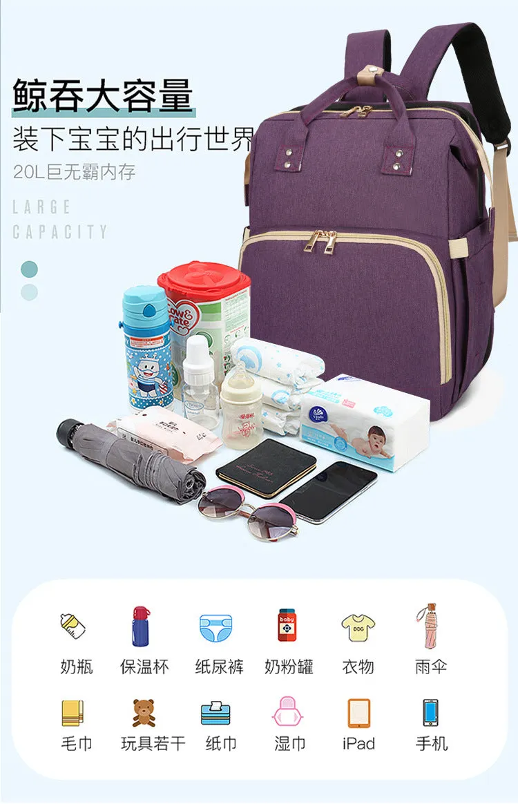 Multifunctional and large-capacity student backpack