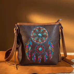 MW1241G-9360  Montana West Dream Catcher Collection Concealed Carry Crossbody