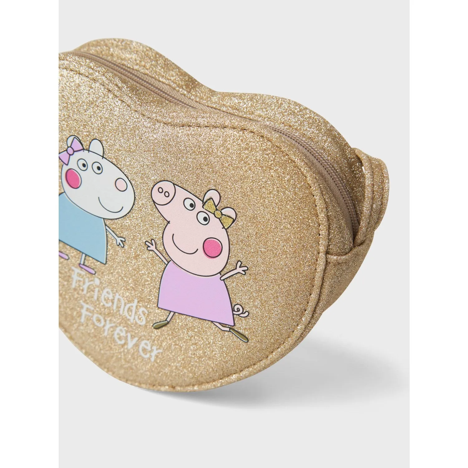 Name It Gold Colour Amada Peppa Pig Glitter Bag