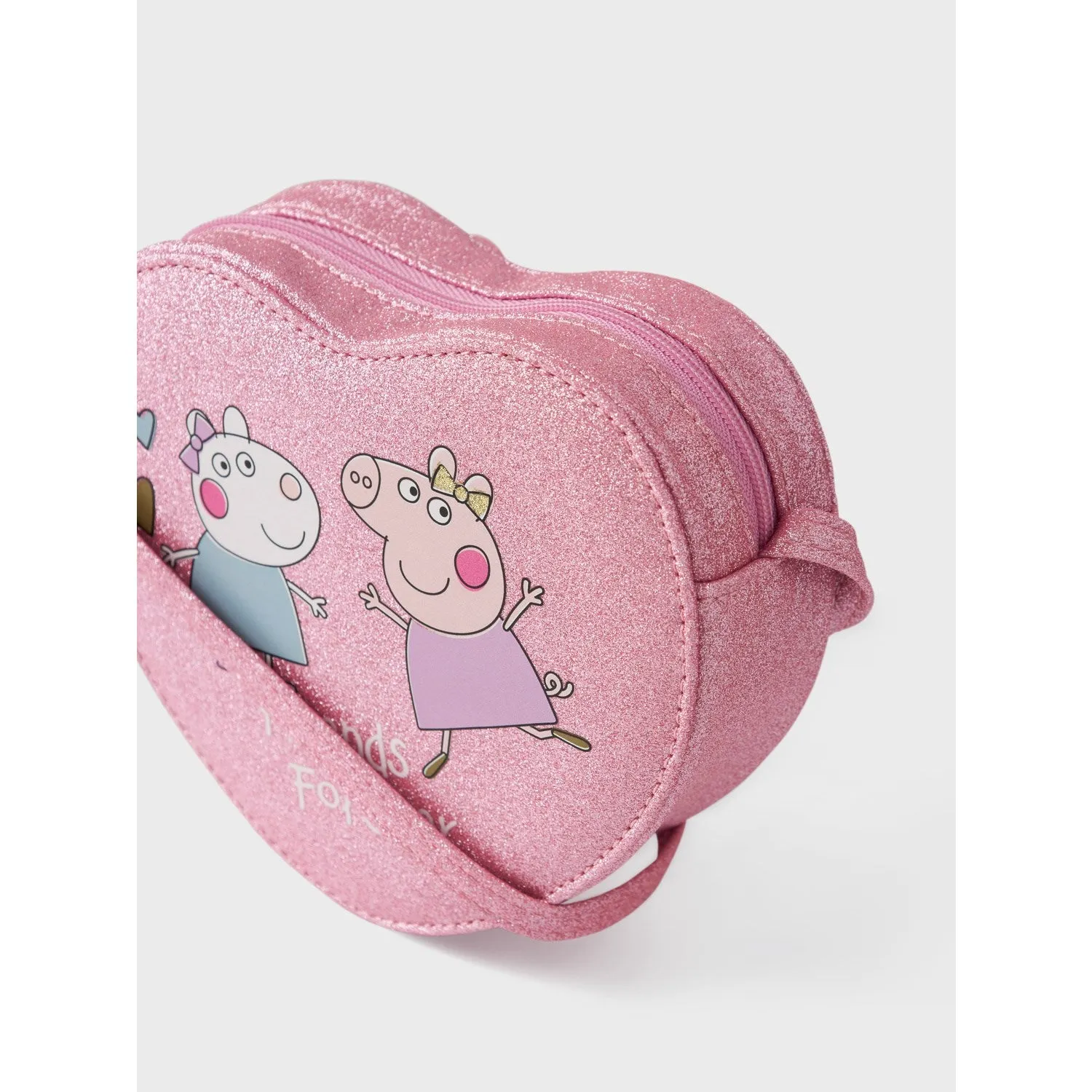 Name It Pastel Lavender Amada Peppa Pig Glitter Bag