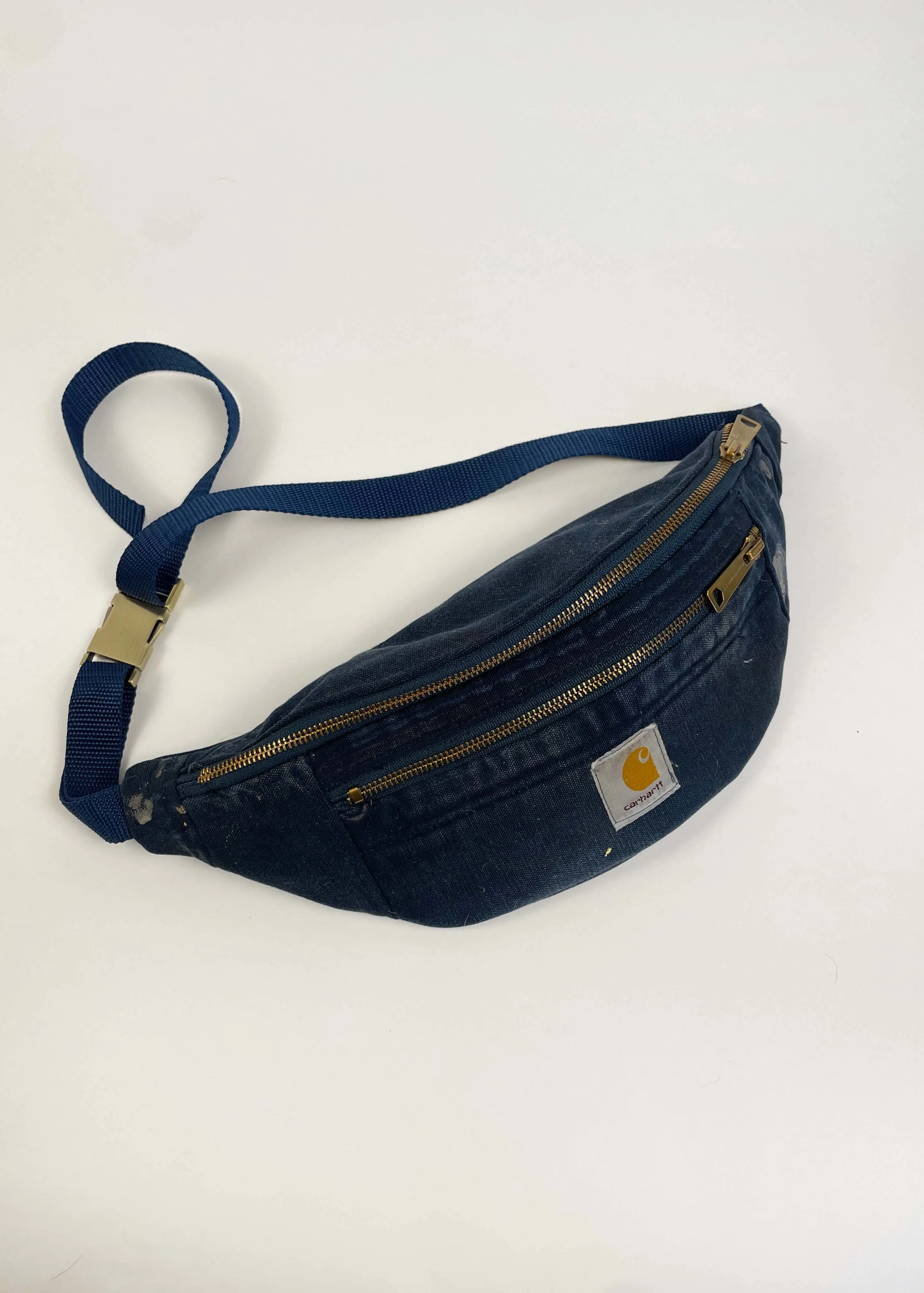 Navy Reworked Carhartt Sling Bag