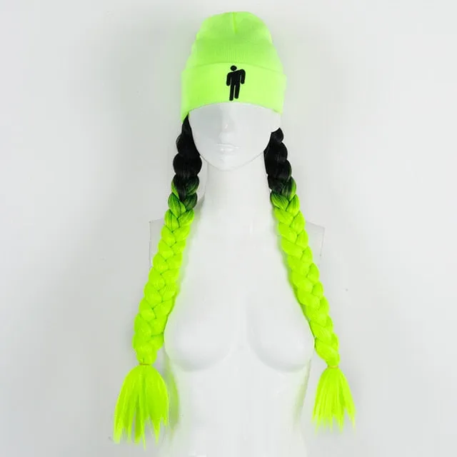 Neon Cheerleader Costume Rave Set with Accessories