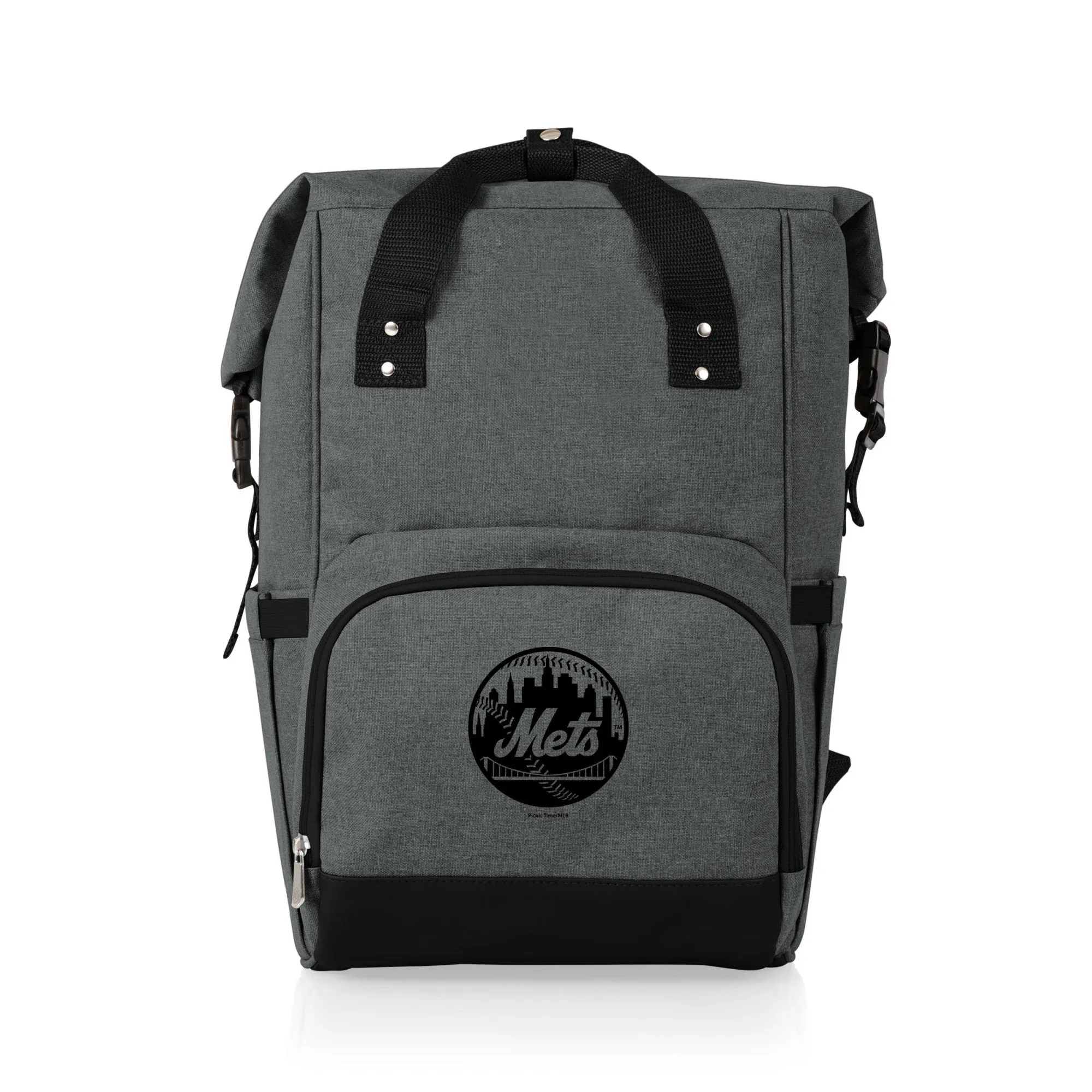 New York Mets - On The Go Roll-Top Backpack Cooler