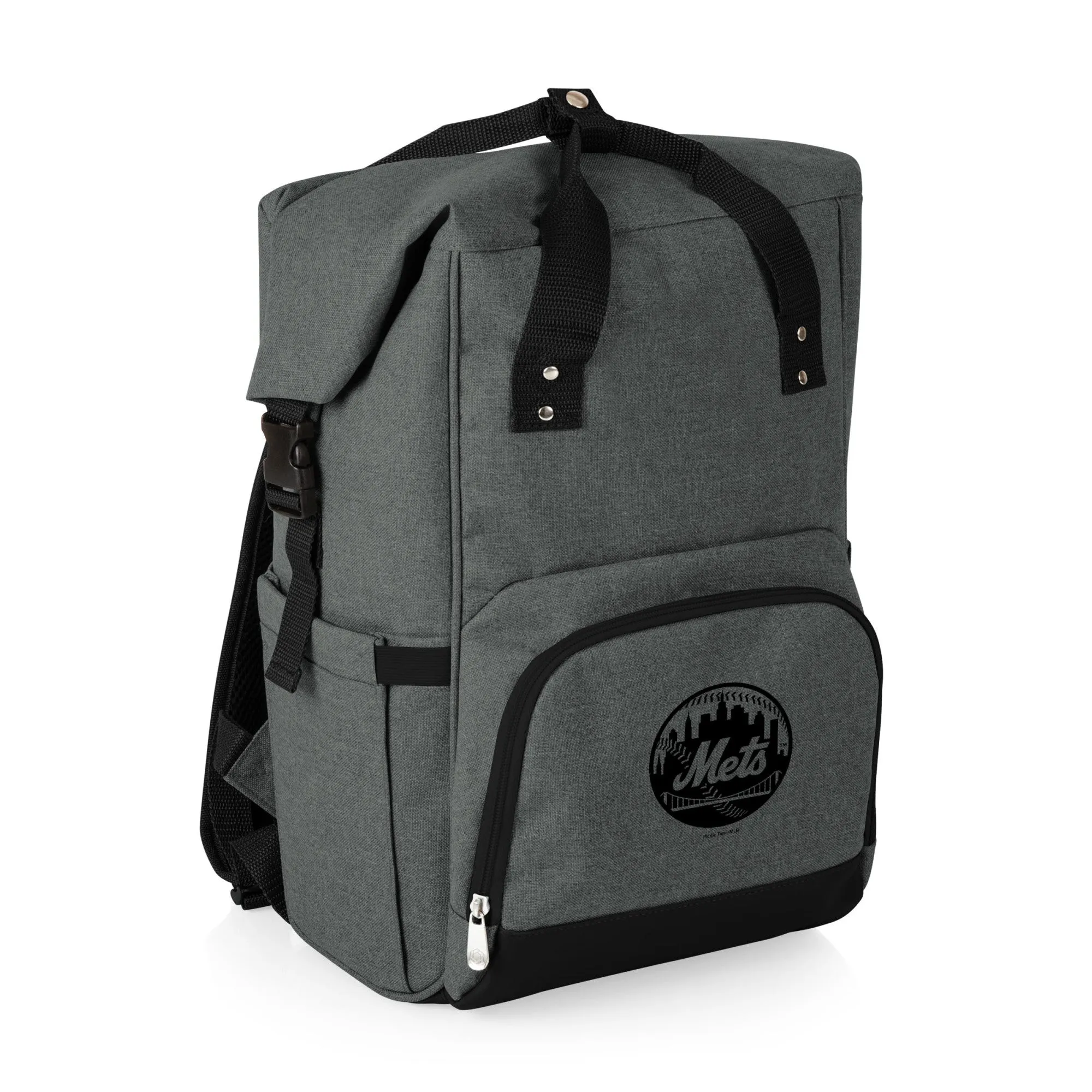 New York Mets - On The Go Roll-Top Backpack Cooler