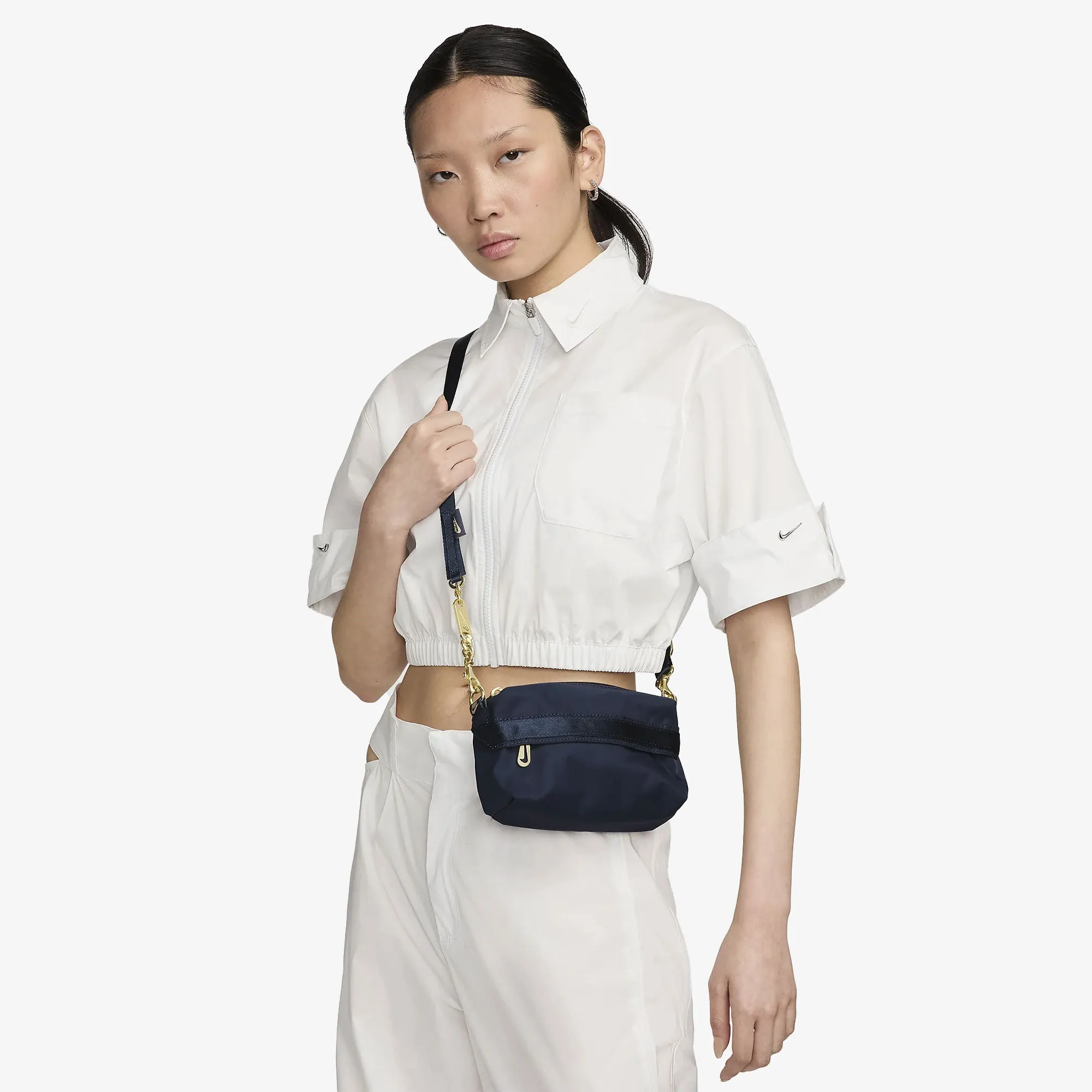 NIKE | WMN'S FUTURA LUXE CROSSBODY BAG (1L) { THUNDER BLUE/SESAME