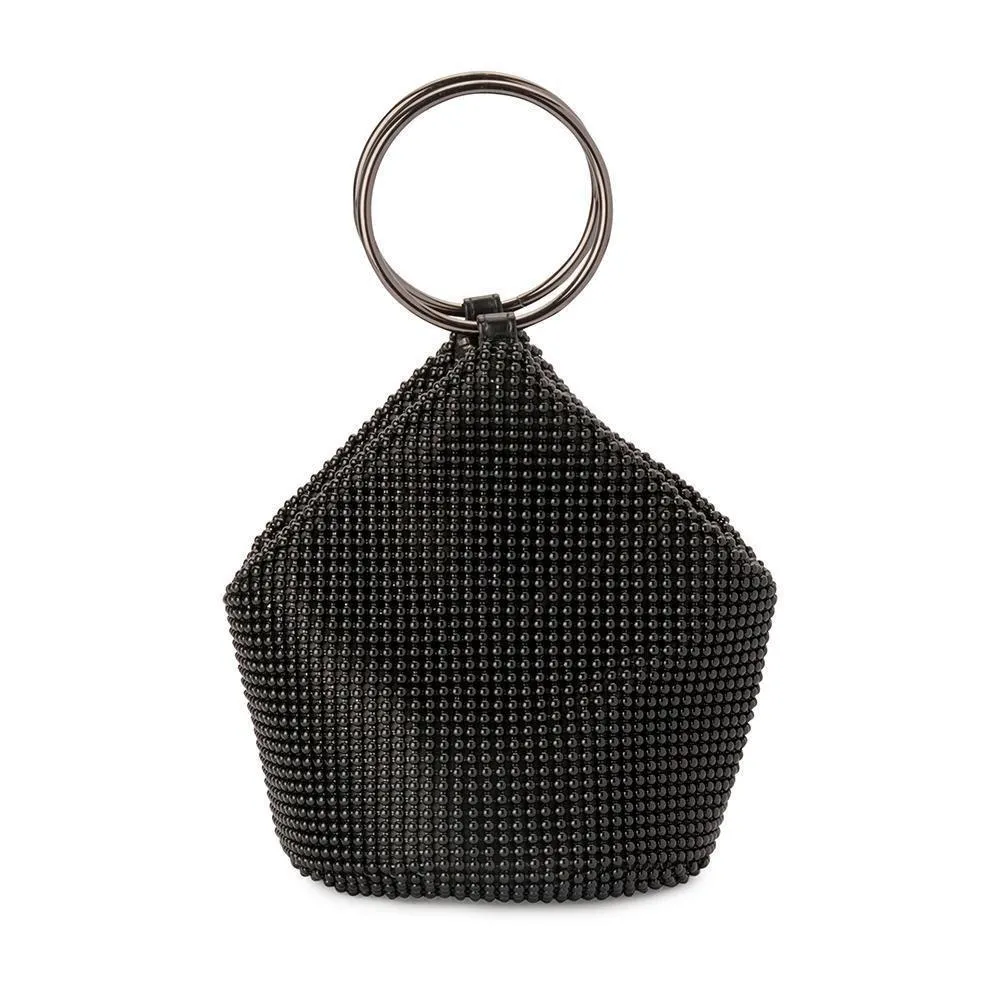 OB5243 BIANCA  ball mesh clutch