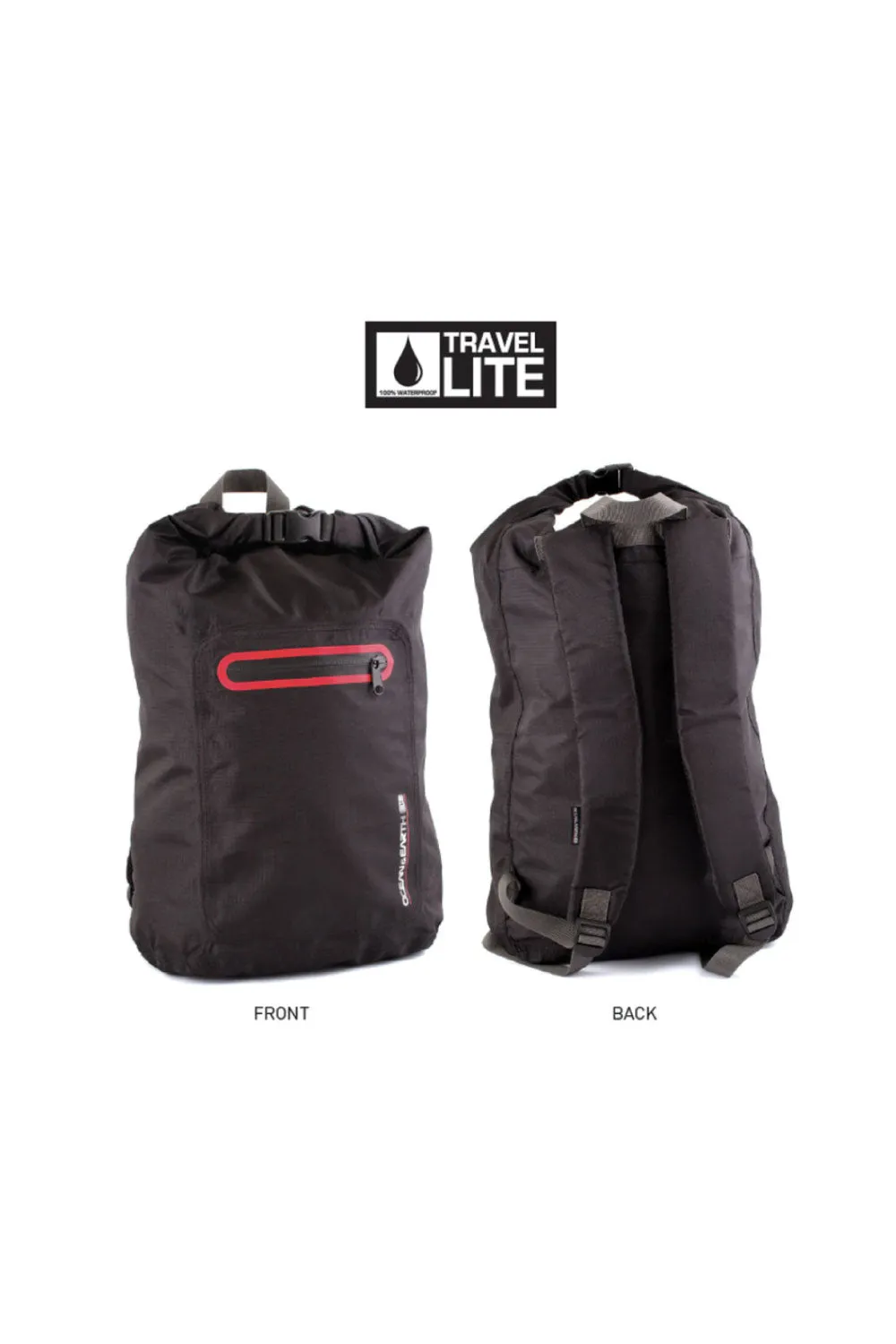 Ocean & Earth Waterproof Travel-Lite Backpack