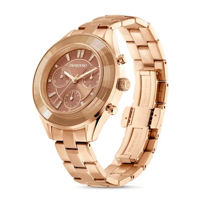 Octea Lux Sport Metal Brown Gold-tone Finish Watch 5632472