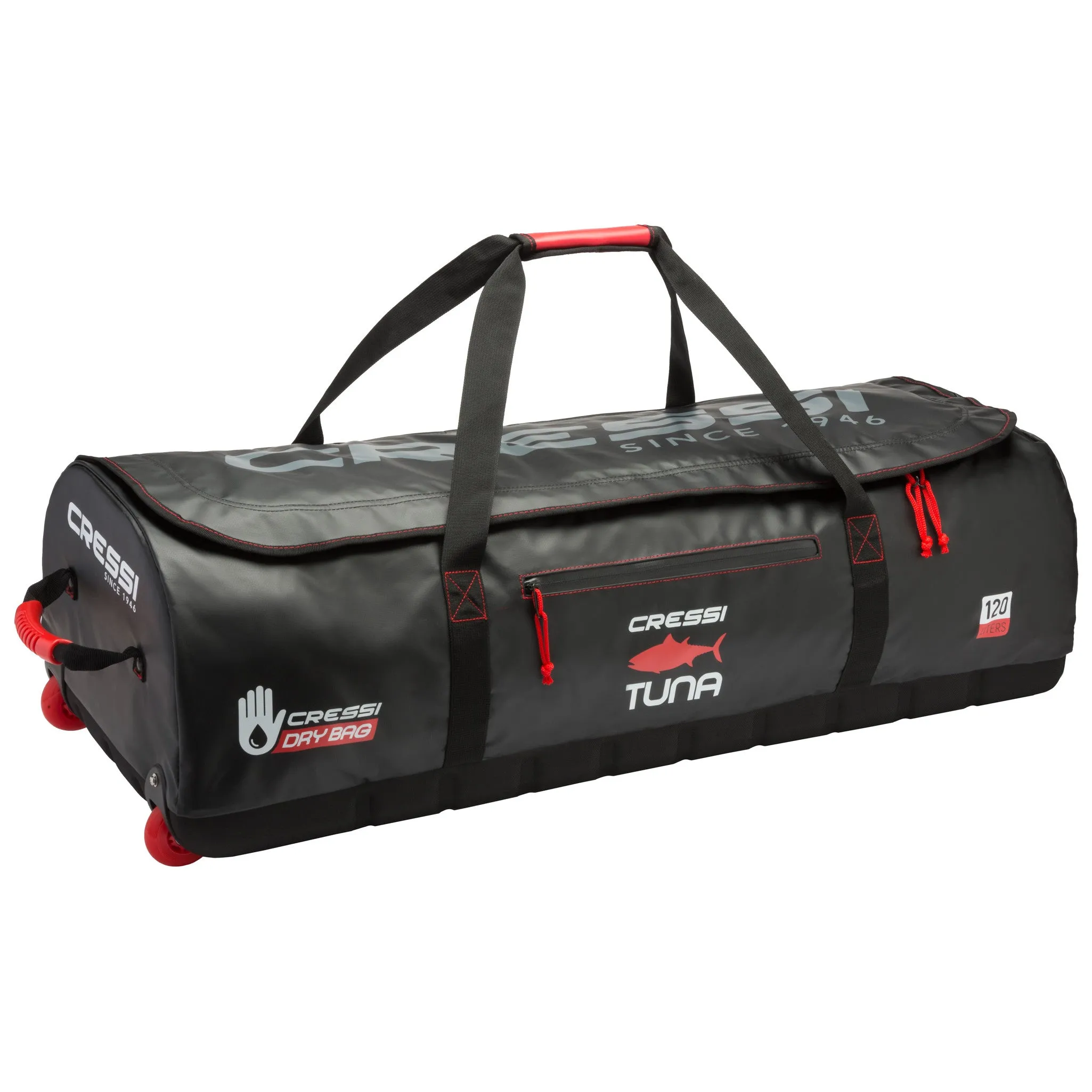 Open Box Cressi Tuna High-Capacity Dry Wheeled Bag