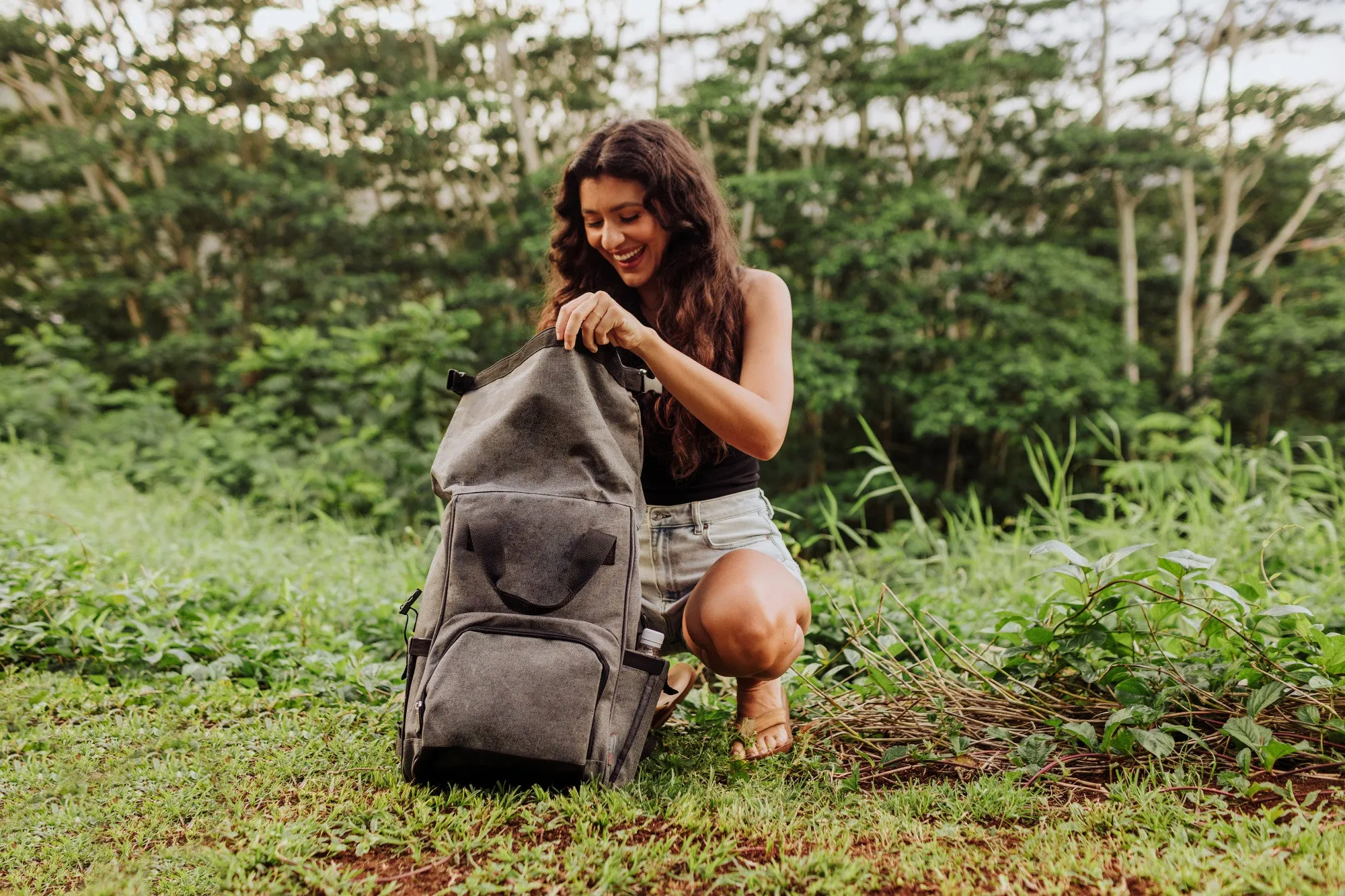 Oregon Ducks - On The Go Roll-Top Backpack Cooler