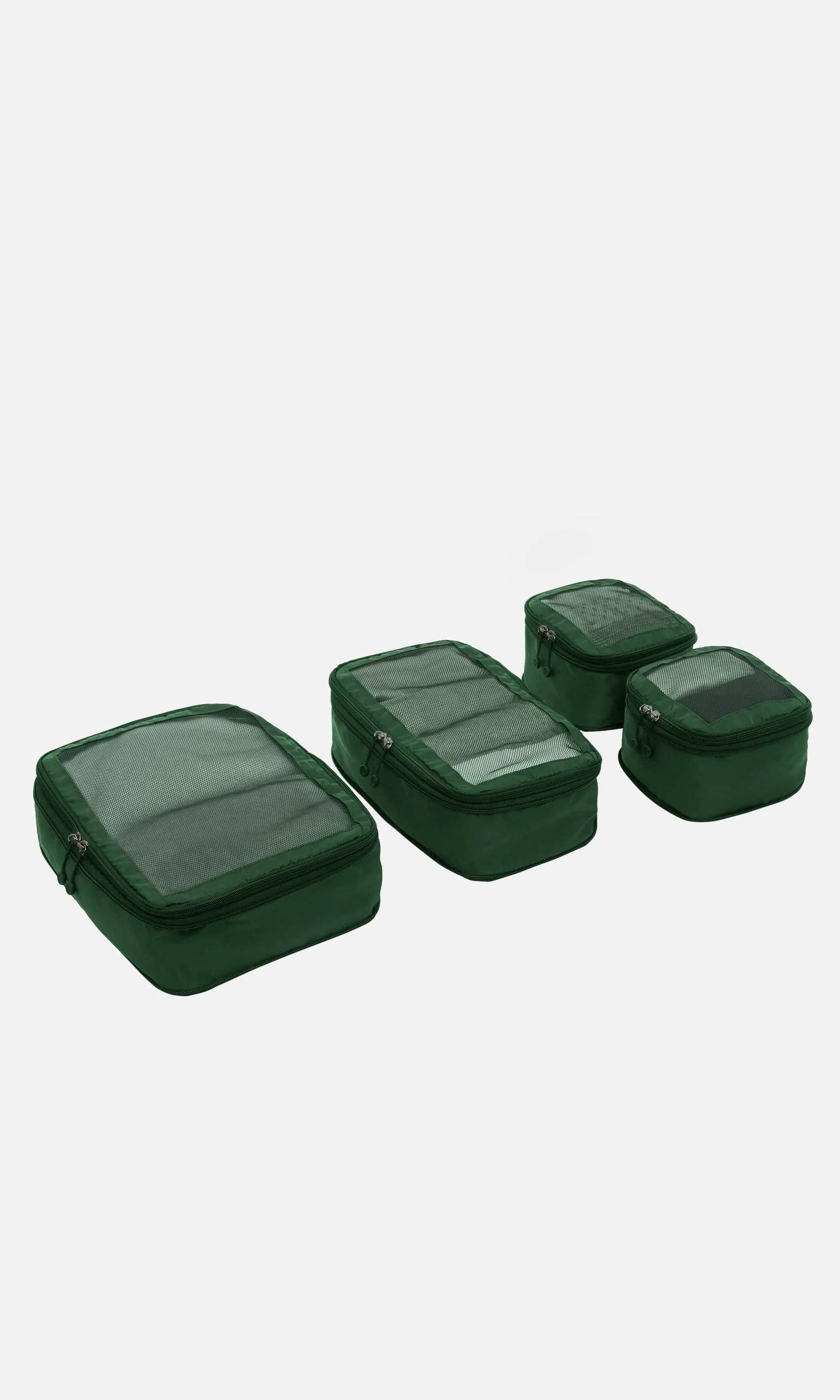 Packing Cubes in Green - Set of 4