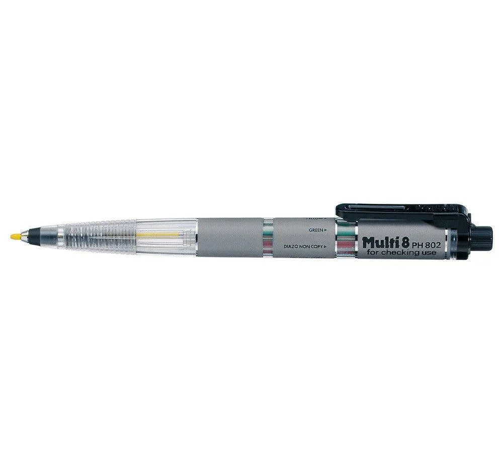 Pentel Super Multi 8 PH803ST 0.7MM 8-color group 8-in-1 multi-function functional pen group 8-color pen