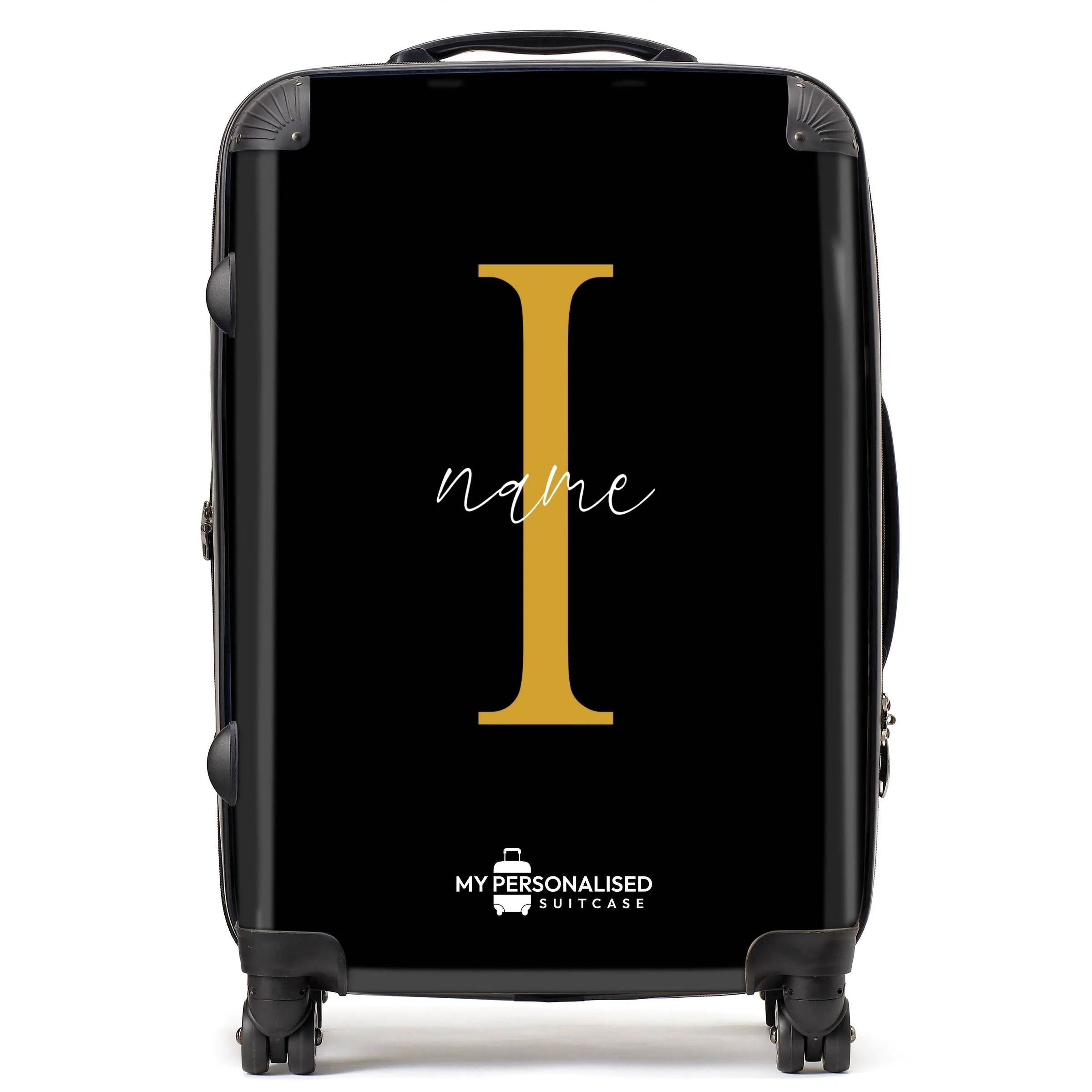 Personalised Black Suitcase