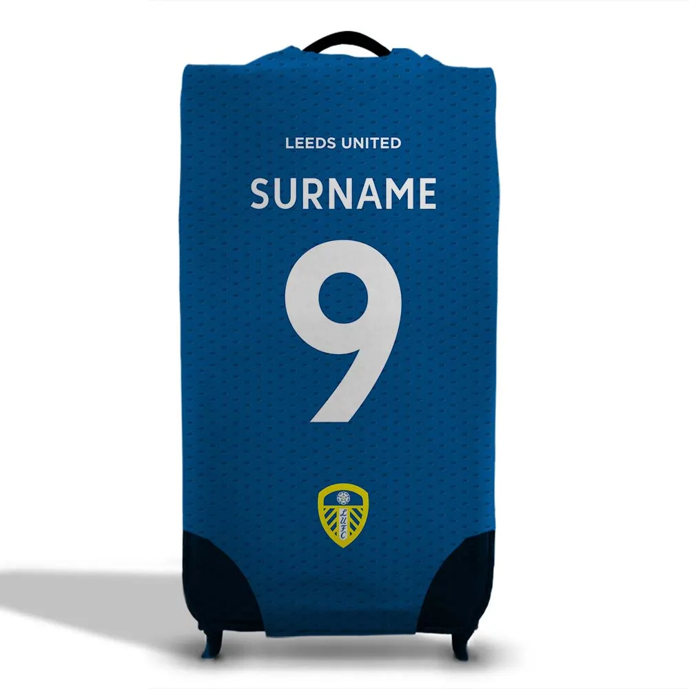 Personalised Leeds United FC Suitcase Cover (Large)