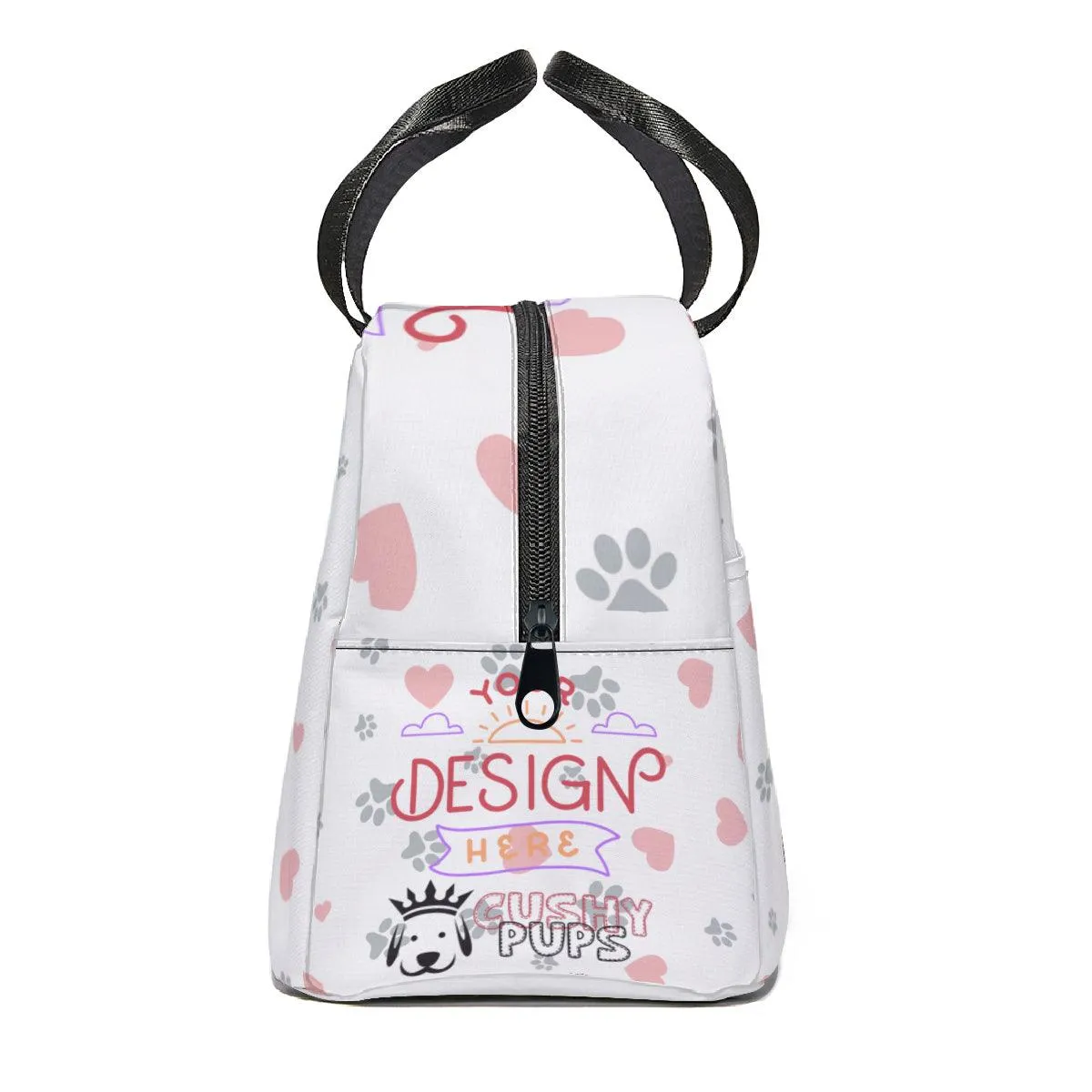 Personalised Lunch Bag, Personalized Lunch Bags, Custom Lunch Bag, Promotional Lunch Bags - Cushy Pups