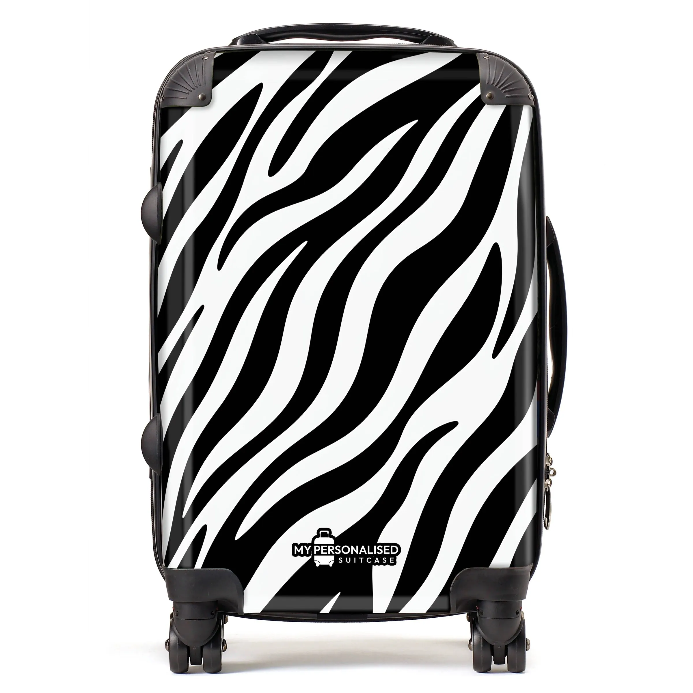 Personalised Zebra Suitcase