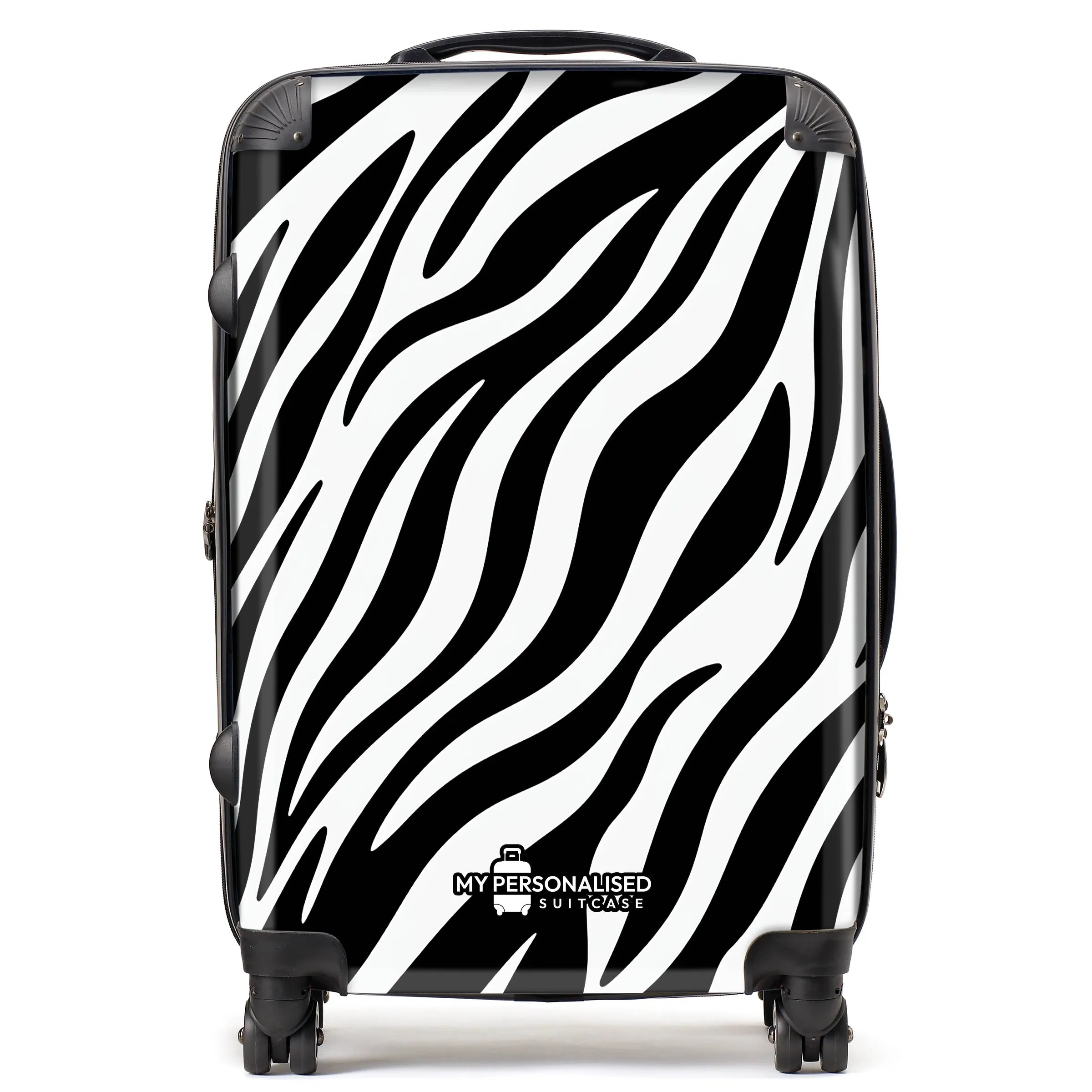 Personalised Zebra Suitcase