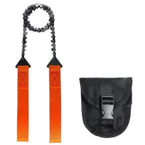 Pocket Chainsaw With Handles Survival Saw   Pocket Saw Folding Hand