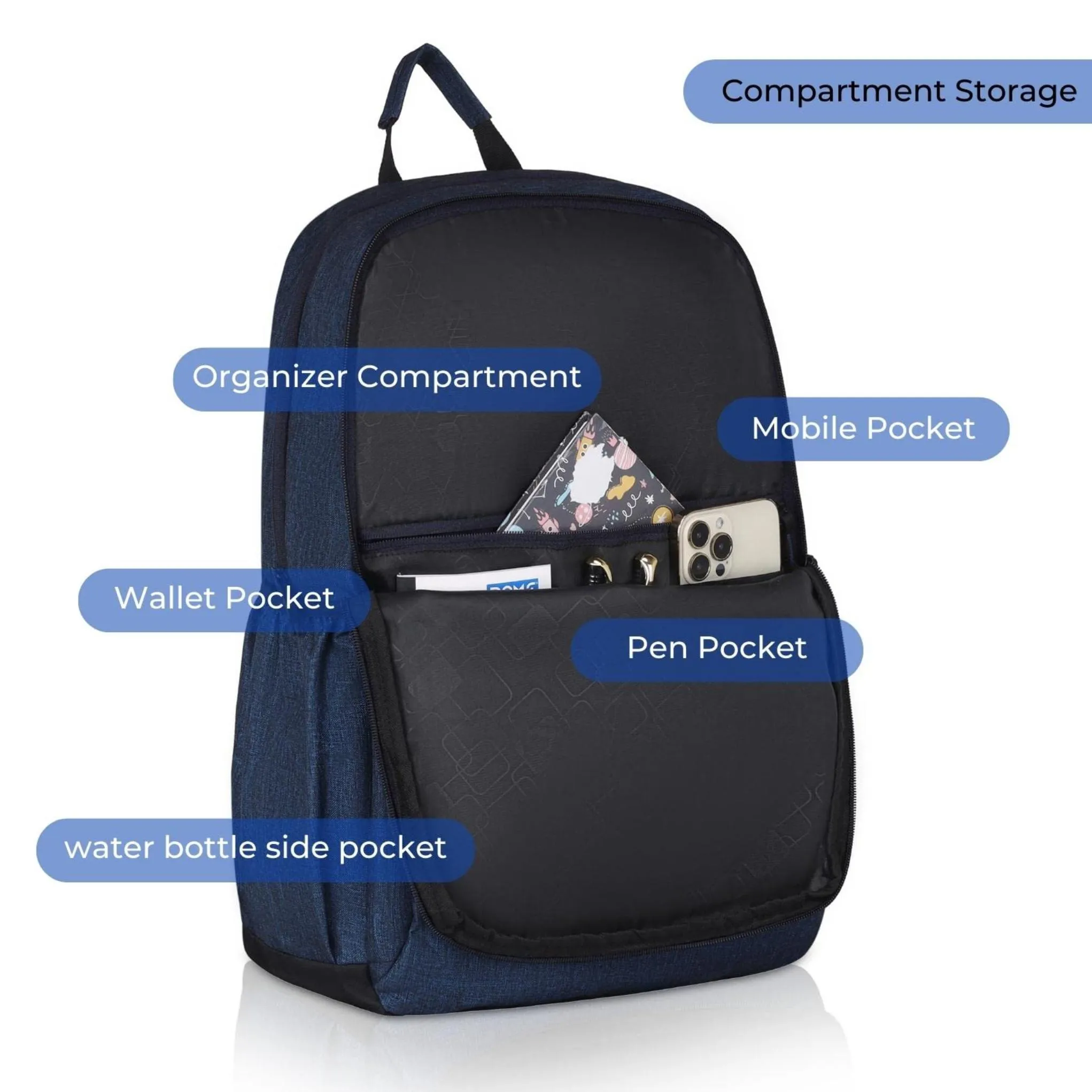 PRAGUE Laptop Backpack for Men & Women