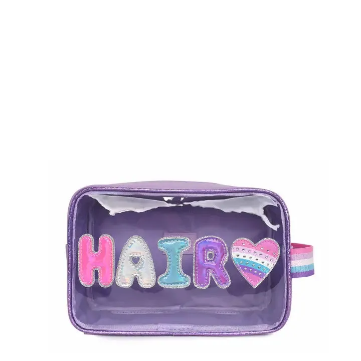 Purple Peekaboo Pouch