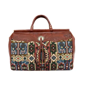 "Bella Beau" Tapestry Duffel Bag