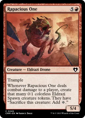 Rapacious One (CMM-249) - Commander Masters [Common]