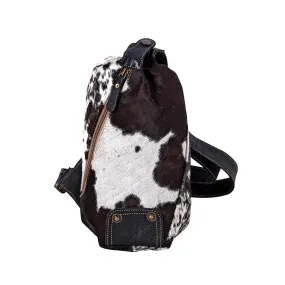 Robnette Ranch Fanny-Pack Bag in Dark & White