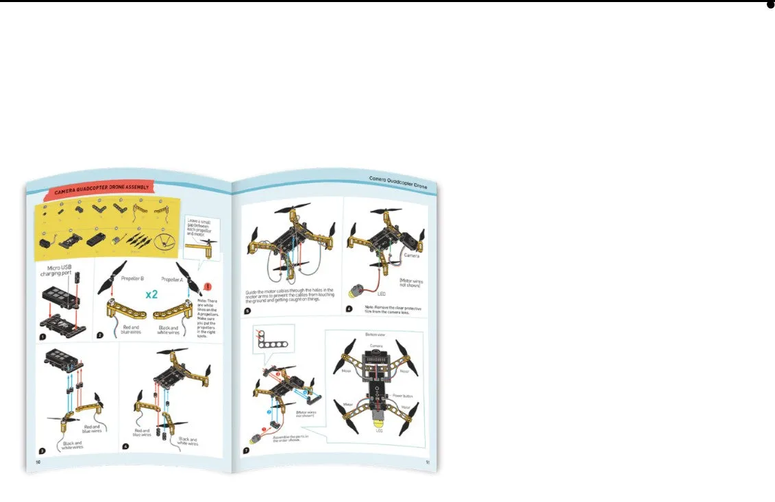 Robotics Smart Machines: 5-in-1 Buildable Drone with HD Camera