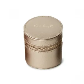 Round Mini Zip Case