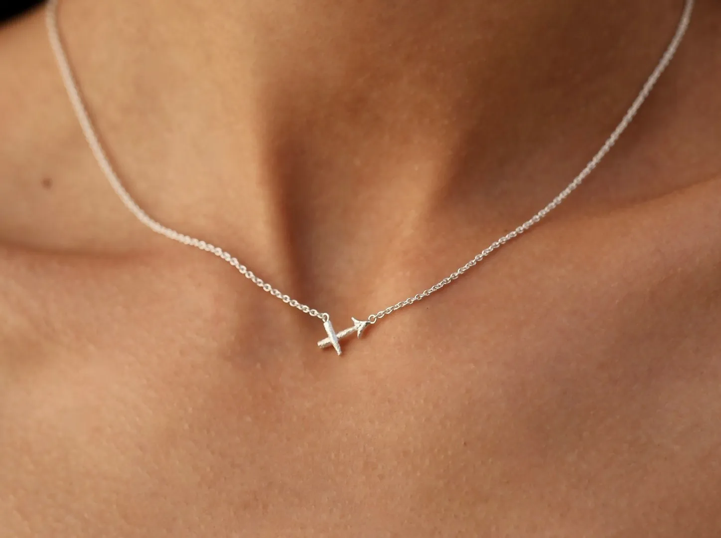 Sagittarius Silver Necklace