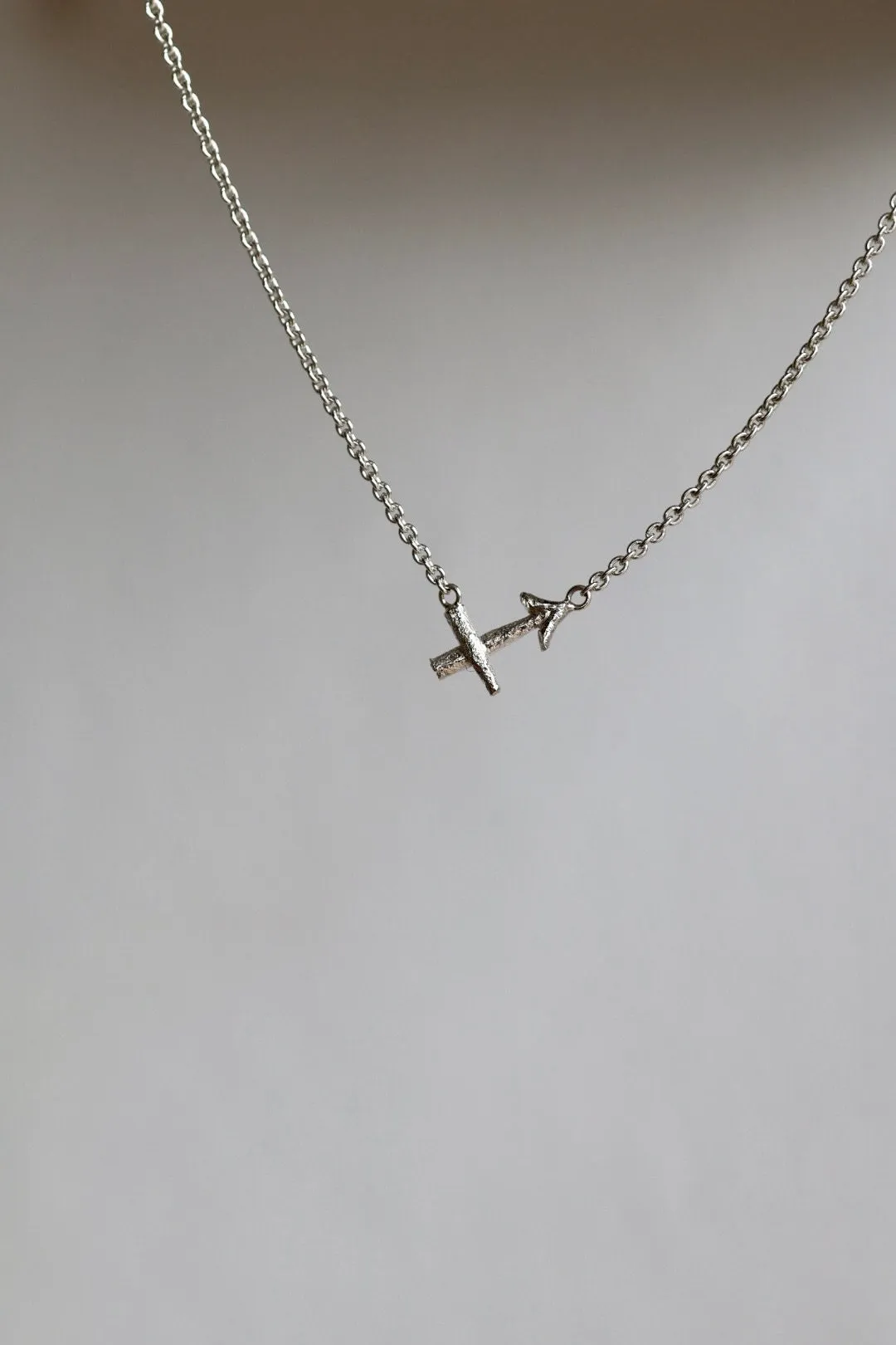 Sagittarius Silver Necklace