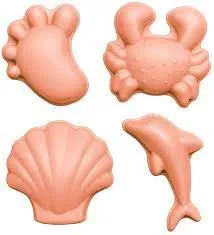 Scrunch Moulds - Coral