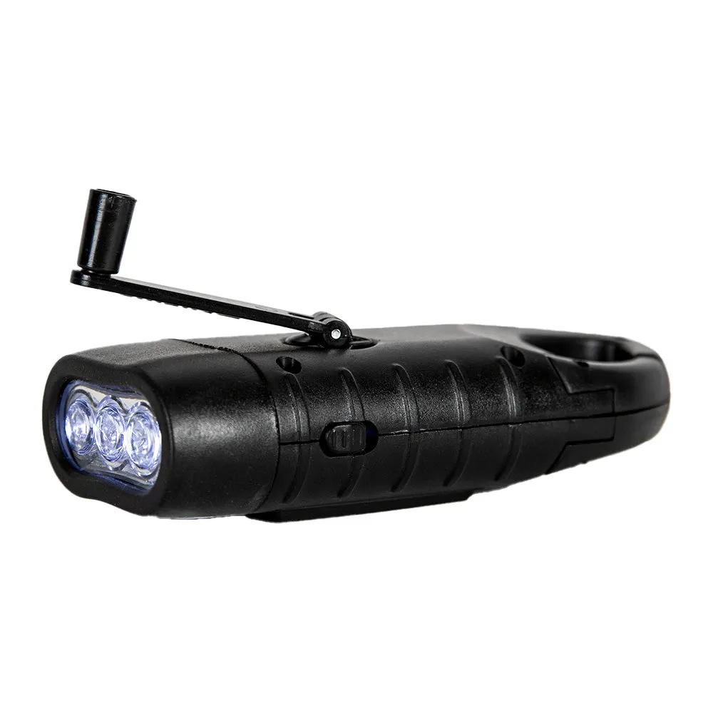 Solar Flashlight | Black