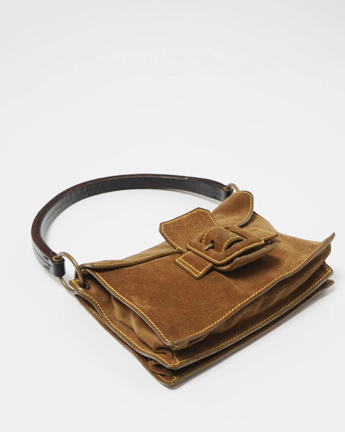 Suede Hand Bag