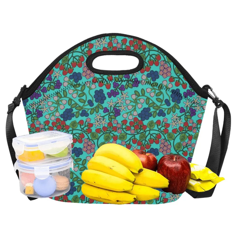 Takwakin Harvest Turquoise Neoprene Lunch Bag/Large